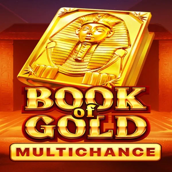 Book of Gold Multichance slot visual from Playson available on buddysspin.nl