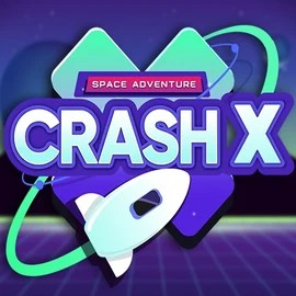 Crash X logo by Turbo Games Buddyspin Casino