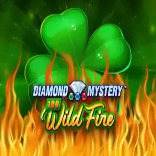 Slots logo of Diamond Mystery 100 Wild Fire from Greentube at Buddyspin Casino