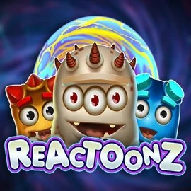 Reactoonz logo by Play'n GO Buddyspin Casino