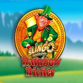 Slingo Rainbow Riches logo – Casino Games by Gaming Realms at Buddyspin Casino